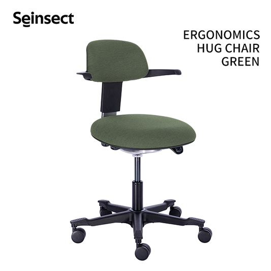 Seinsect Hug Chair, Ergonomic Office Chair, Breathable Mesh Swivel Computer Desk Chair with Lumbar Support, Home Office Task Chair